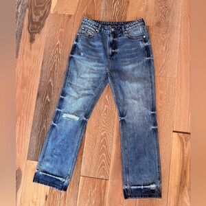 Ser.o.ya jeans distressed mid rise size 26